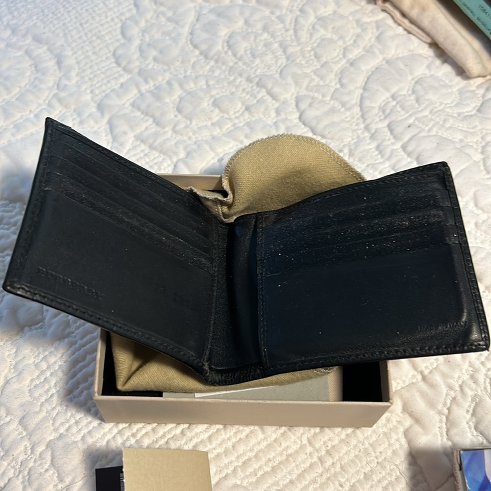 Burberry wallet used good condition - Picture 3 of 4